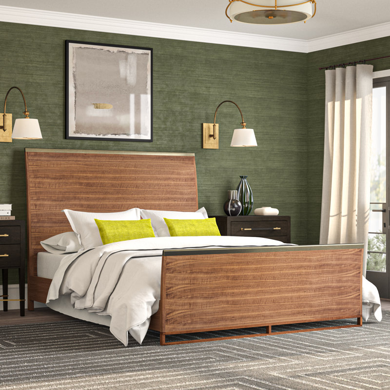 Caracole Modern Craftsman Sleigh Bed Perigold